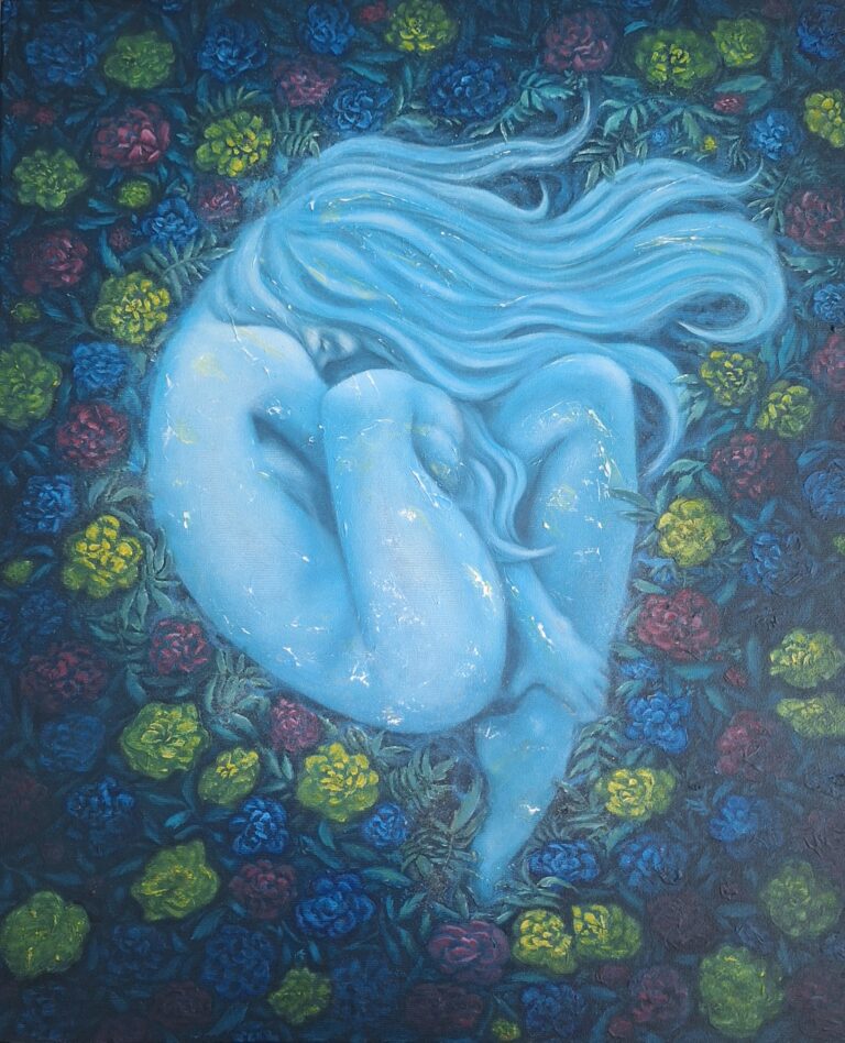 Original oil art by Lana Vender art