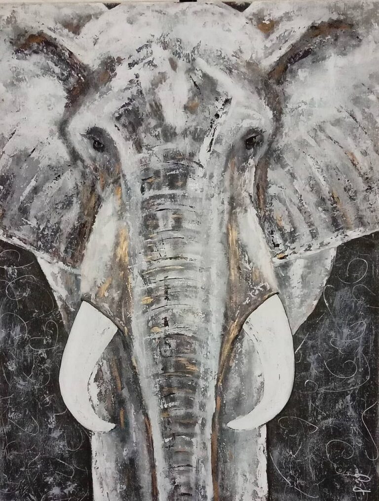 Original acrylic painting by artist Lana Vender art