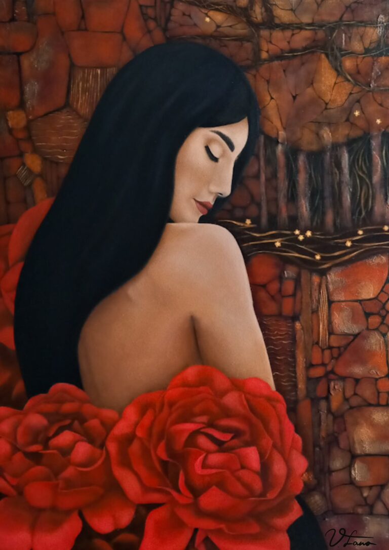 Original oil painting by Lana Vender